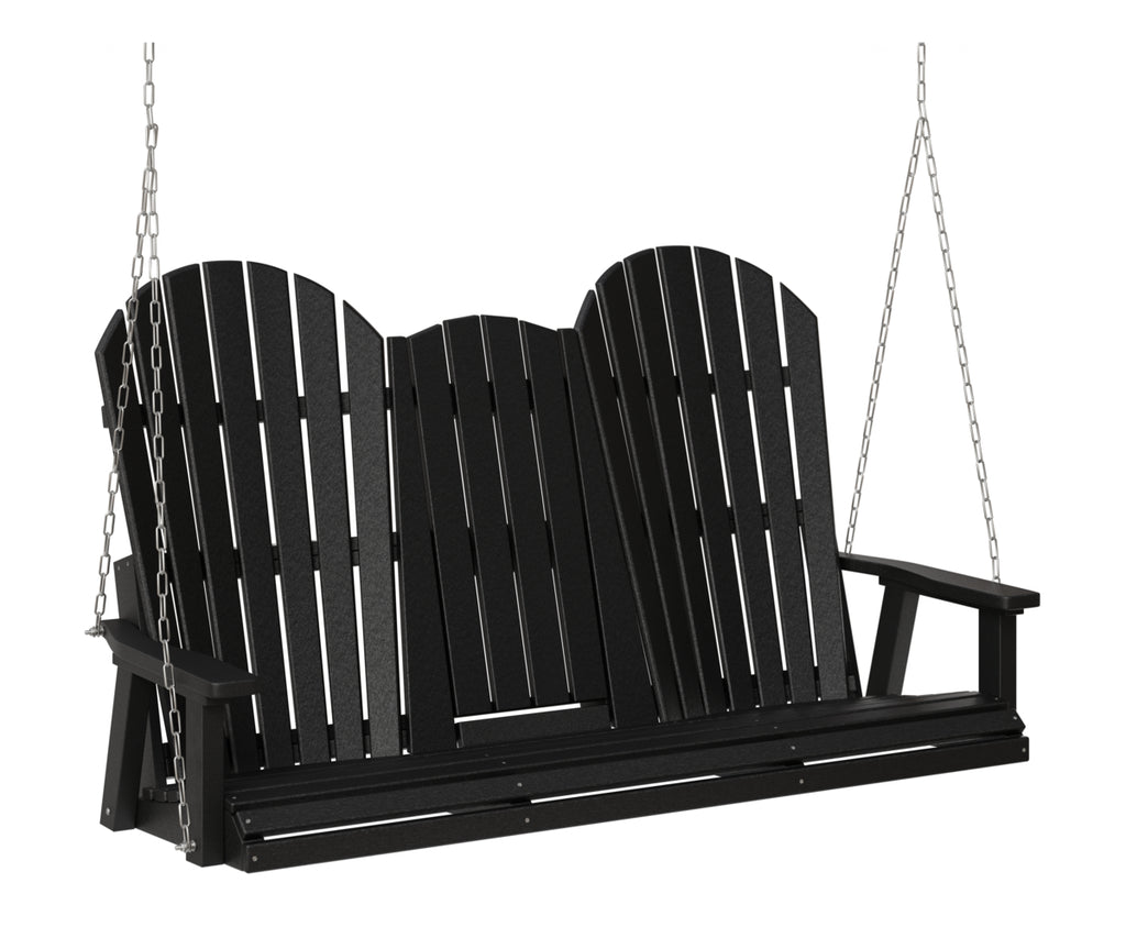 Comfo-Back Three Seat Swing w/Console (Zinc Chains)