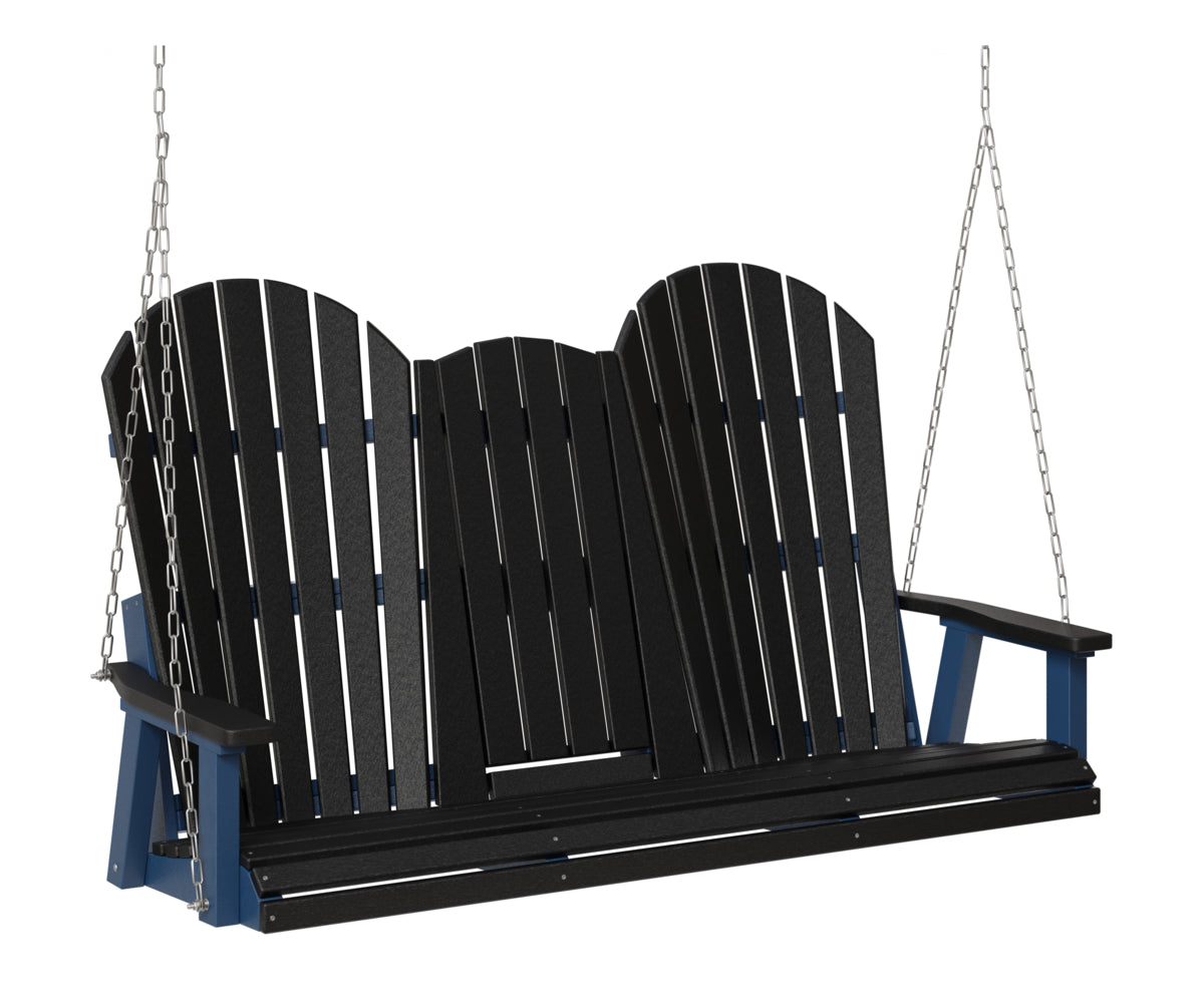 Comfo-Back Three Seat Swing w/Console (Zinc Chains)