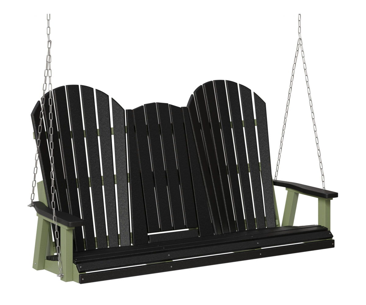 Comfo-Back Three Seat Swing w/Console (Stainless Chains)