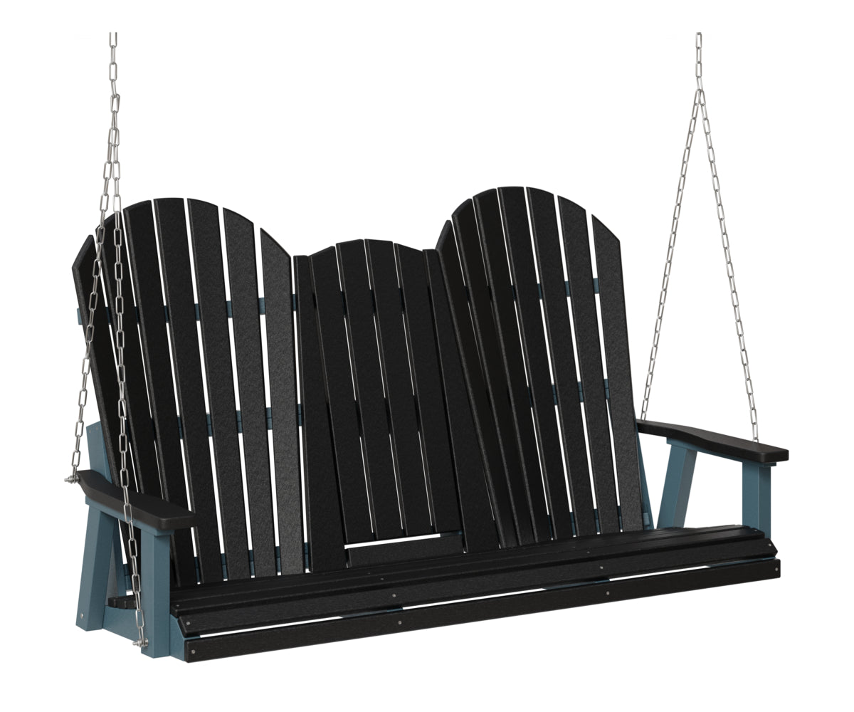 Comfo-Back Three Seat Swing w/Console (Zinc Chains)