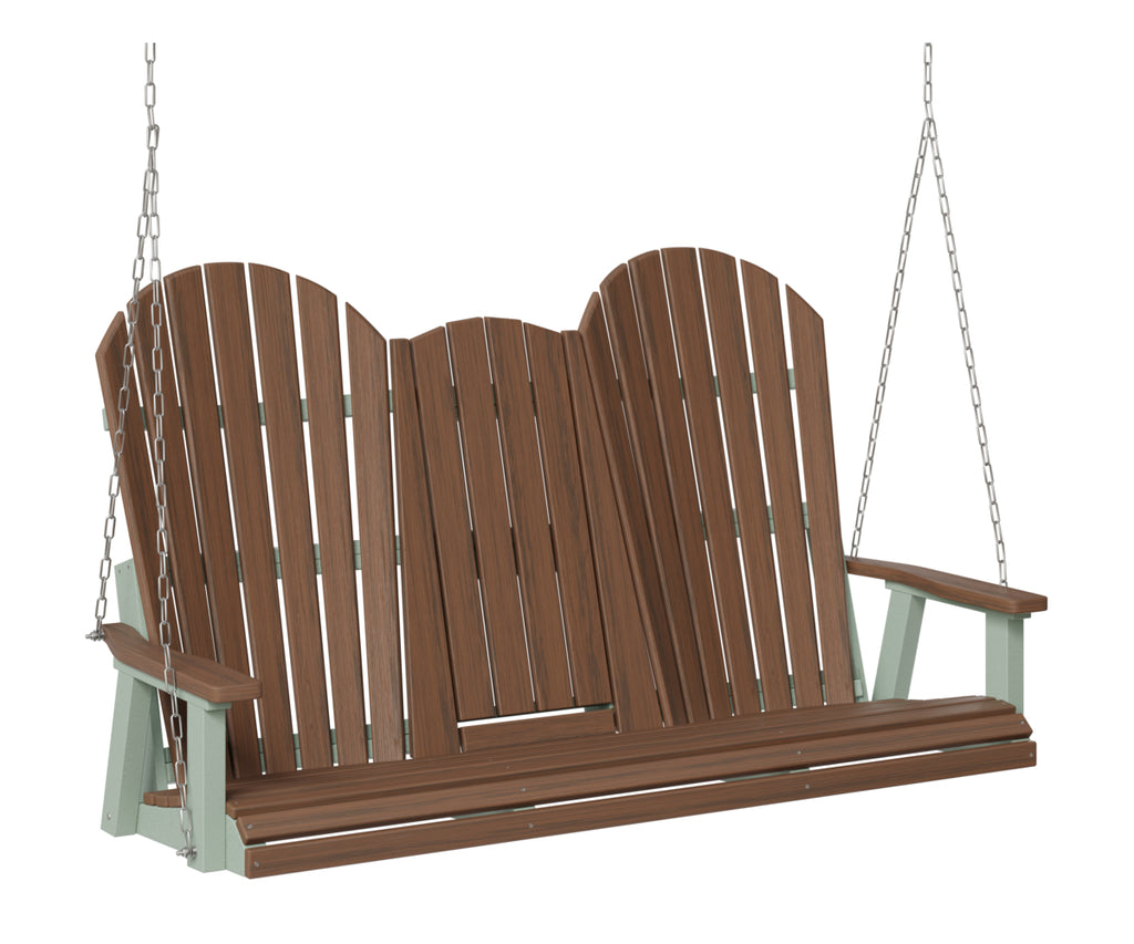 Comfo-Back Three Seat Swing w/Console (Zinc Chains)