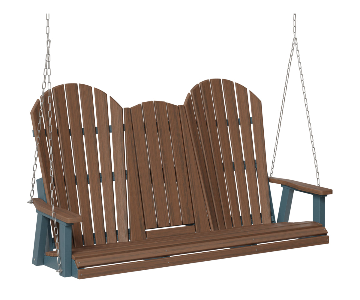 Comfo-Back Three Seat Swing w/Console (Stainless Chains)