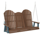 Comfo-Back Three Seat Swing w/Console (Zinc Chains)
