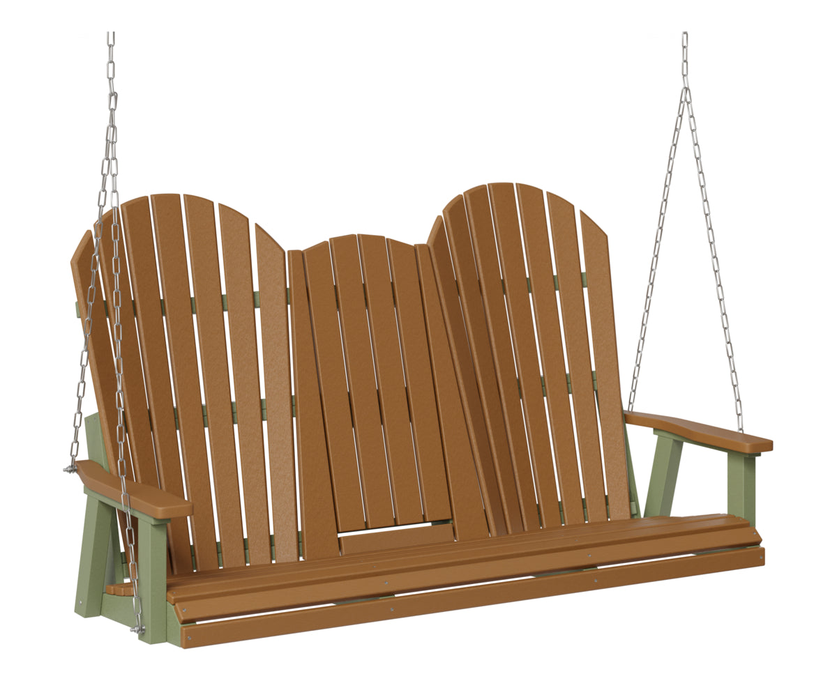 Comfo-Back Three Seat Swing w/Console (Stainless Chains)