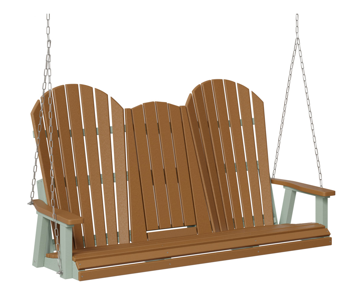 Comfo-Back Three Seat Swing w/Console (Stainless Chains)