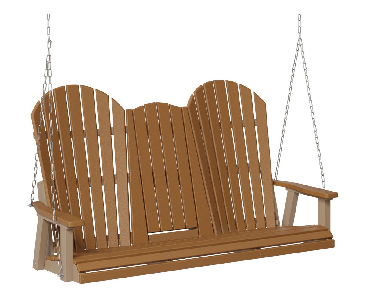 Comfo-Back Three Seat Swing w/Console (Stainless Chains)