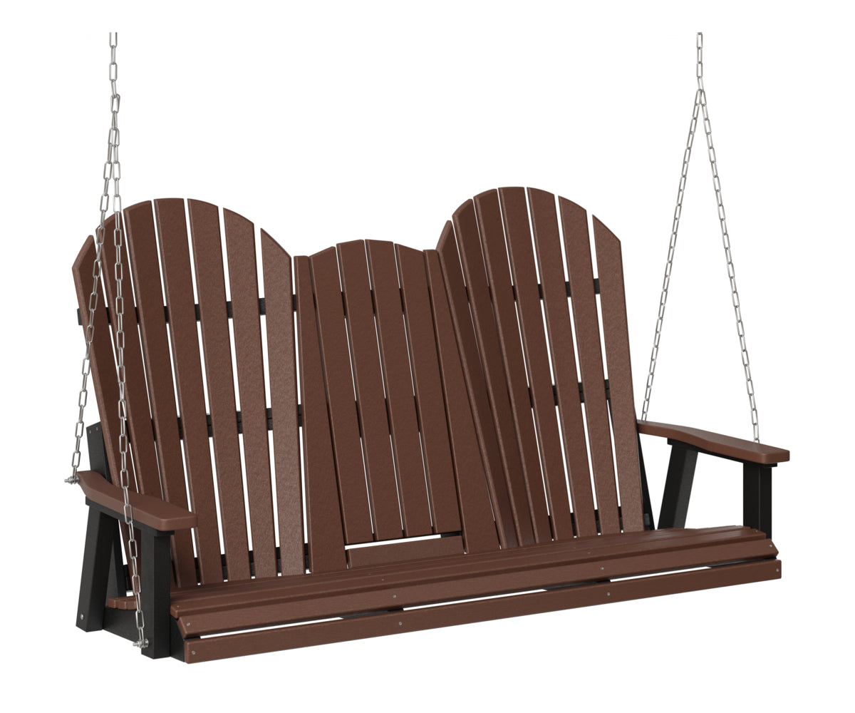 Comfo-Back Three Seat Swing w/Console (Stainless Chains)