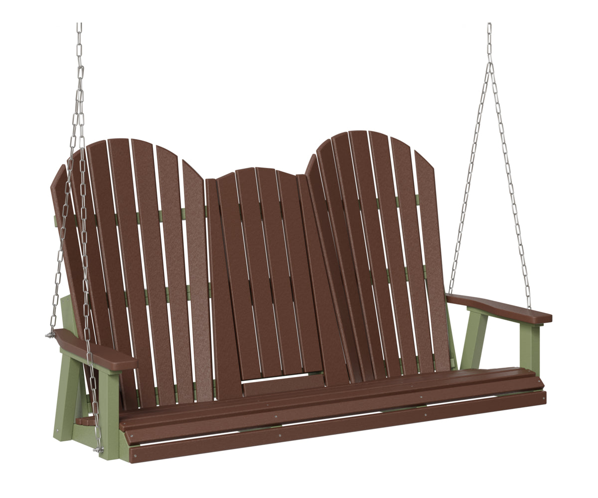 Comfo-Back Three Seat Swing w/Console (Zinc Chains)