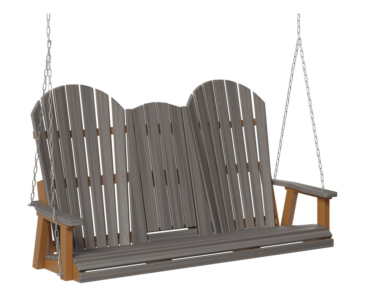 Comfo-Back Three Seat Swing w/Console (Stainless Chains)
