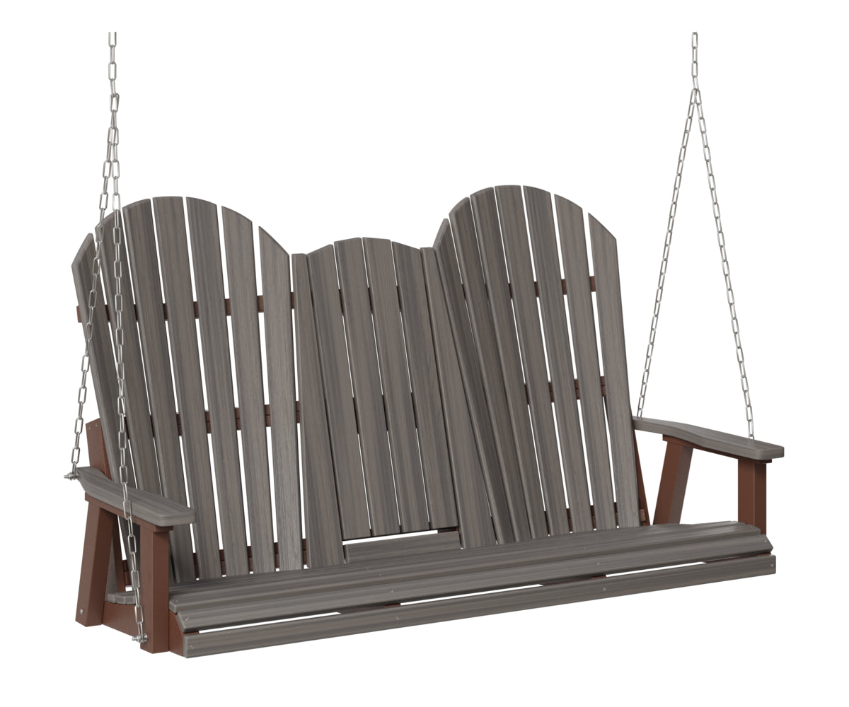 Comfo-Back Three Seat Swing w/Console (Zinc Chains)