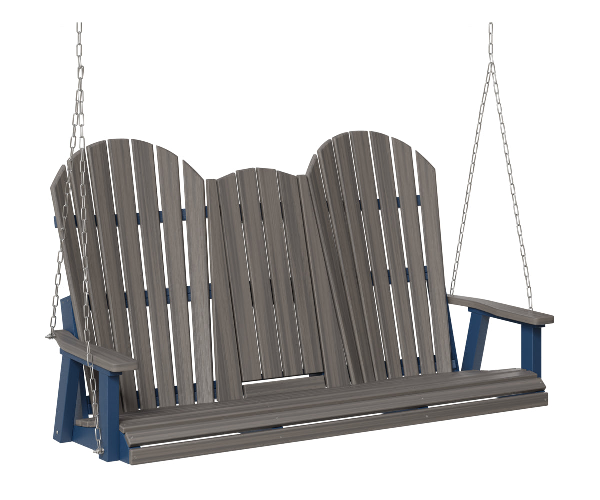 Comfo-Back Three Seat Swing w/Console (Zinc Chains)