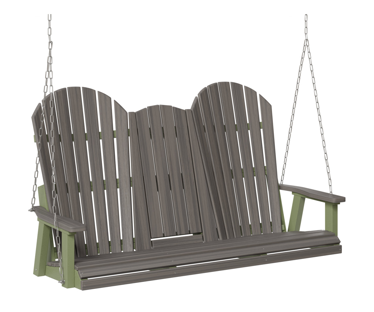 Comfo-Back Three Seat Swing w/Console (Stainless Chains)