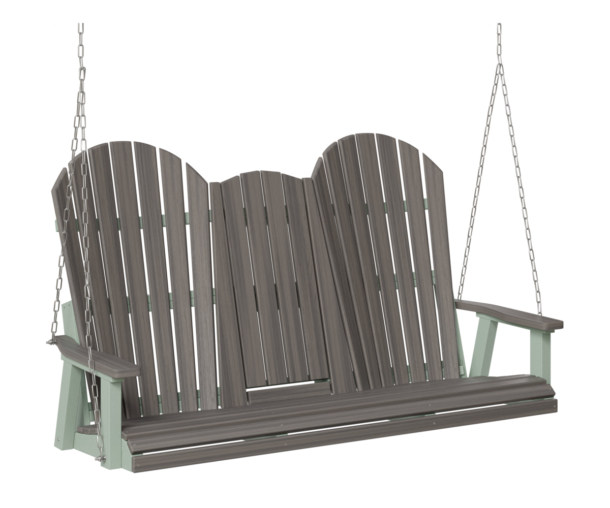 Comfo-Back Three Seat Swing w/Console (Stainless Chains)