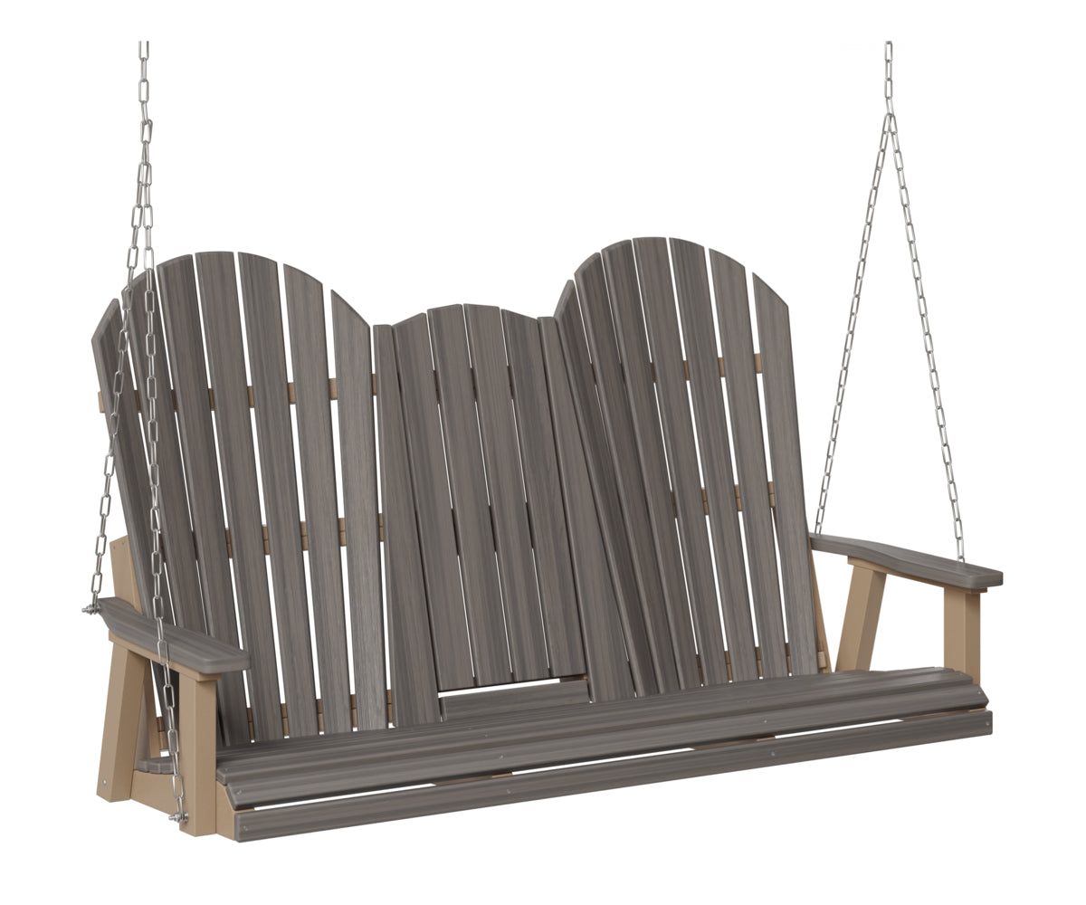 Comfo-Back Three Seat Swing w/Console (Stainless Chains)