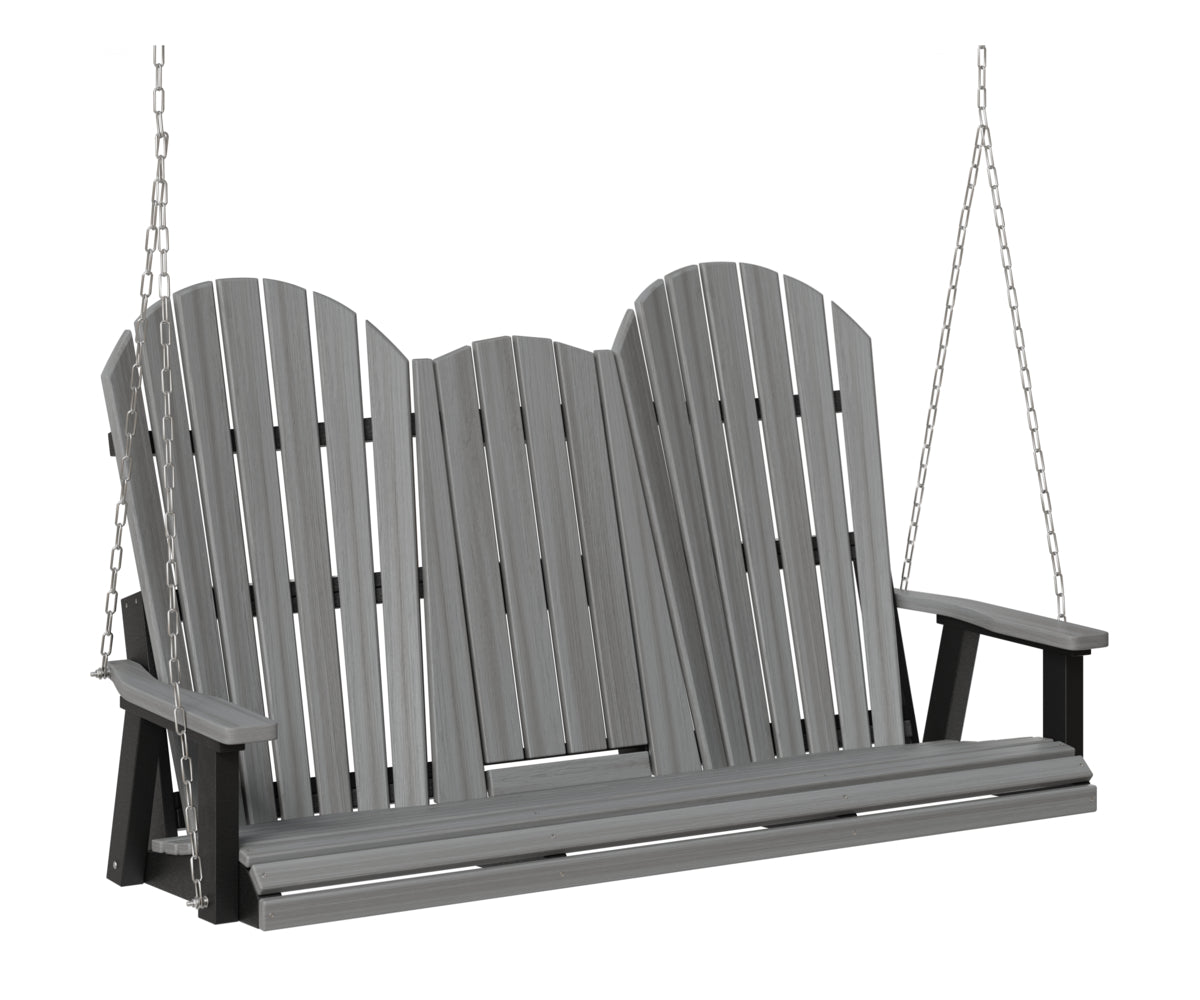 Comfo-Back Three Seat Swing w/Console (Zinc Chains)