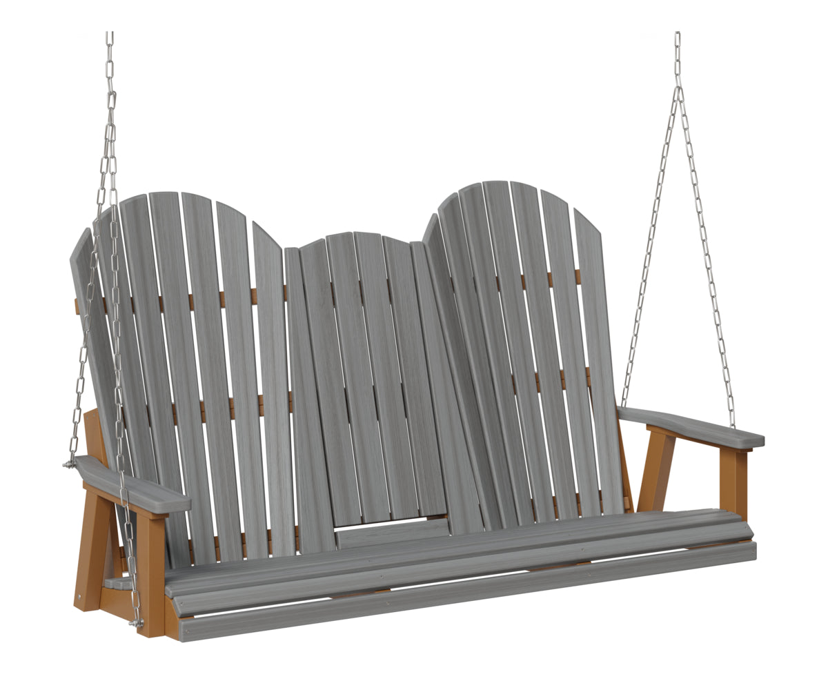 Comfo-Back Three Seat Swing w/Console (Stainless Chains)