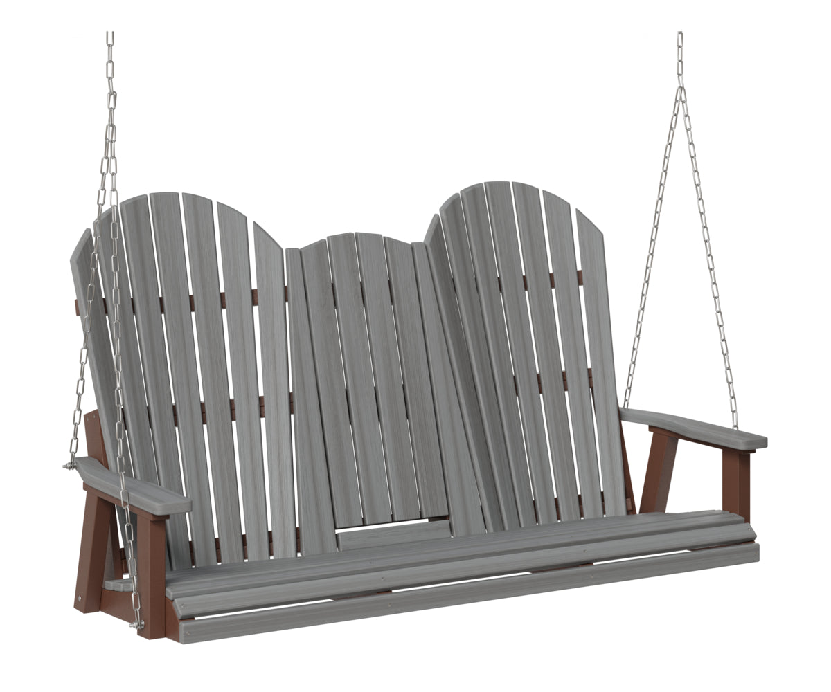 Comfo-Back Three Seat Swing w/Console (Stainless Chains)