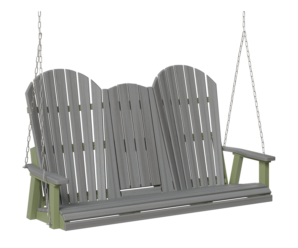 Comfo-Back Three Seat Swing w/Console (Zinc Chains)