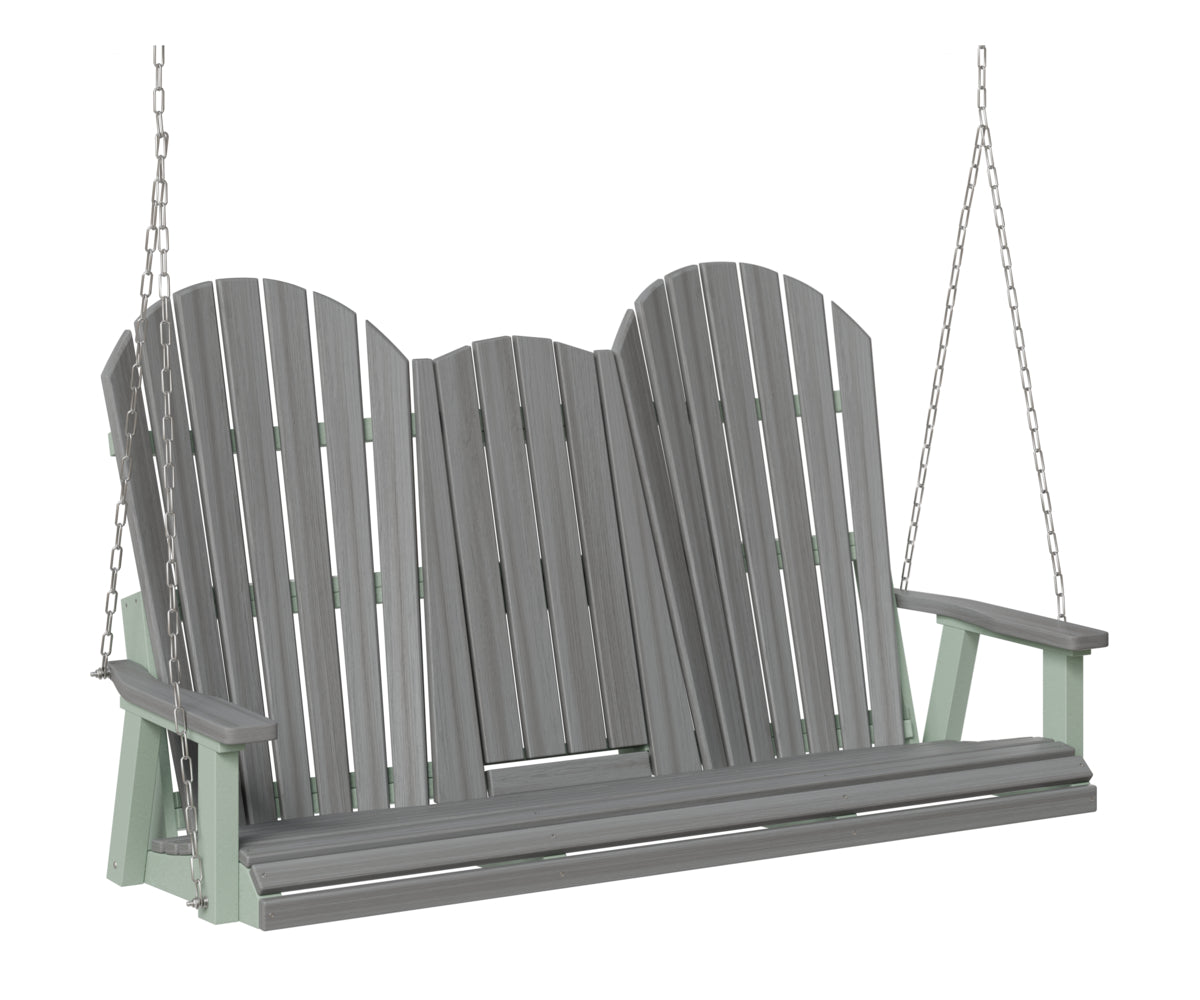 Comfo-Back Three Seat Swing w/Console (Stainless Chains)