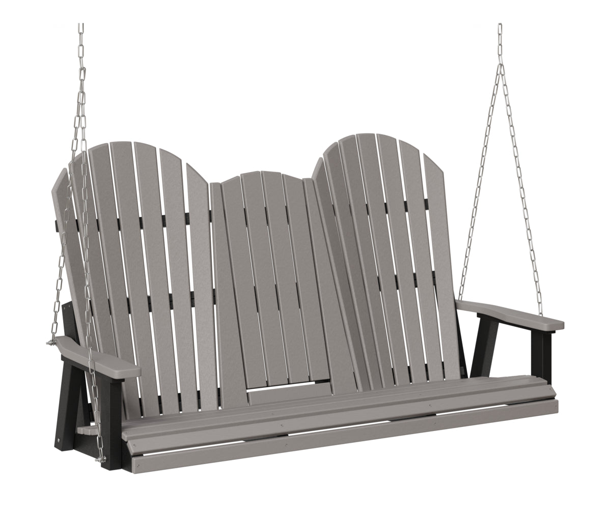 Comfo-Back Three Seat Swing w/Console (Zinc Chains)