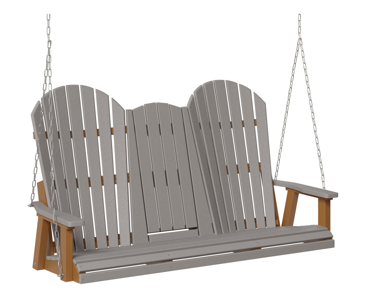 Comfo-Back Three Seat Swing w/Console (Zinc Chains)