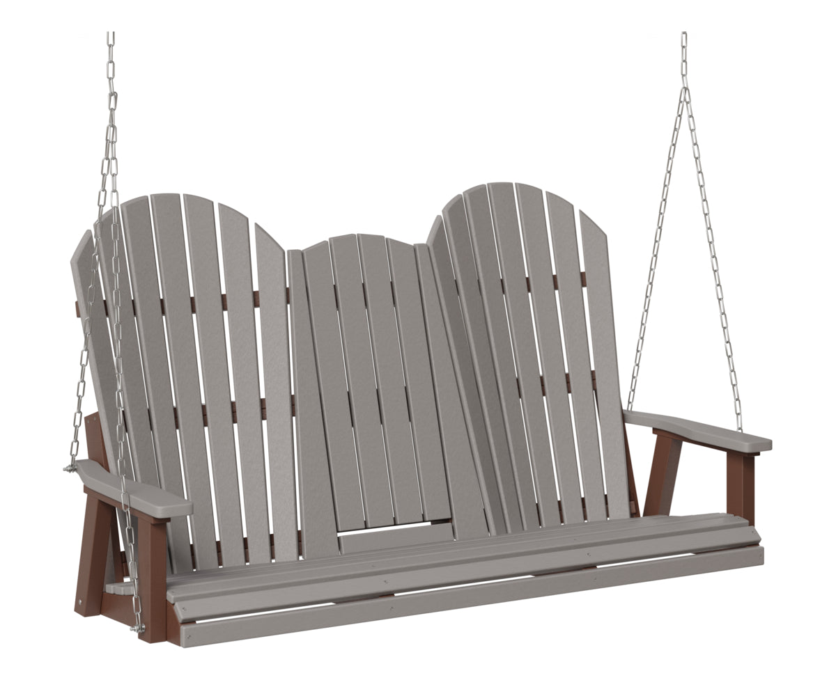 Comfo-Back Three Seat Swing w/Console (Stainless Chains)