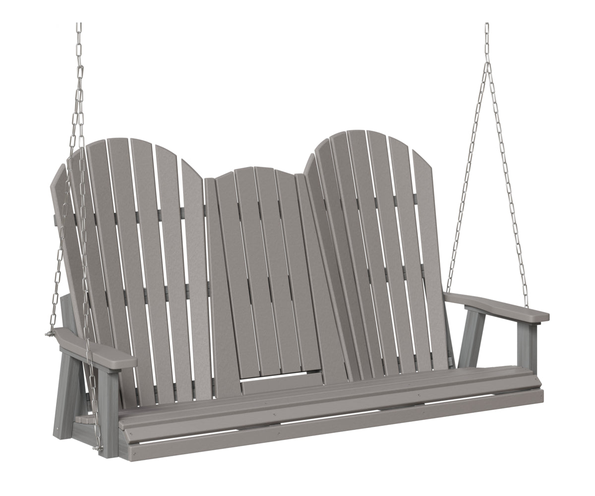 Comfo-Back Three Seat Swing w/Console (Zinc Chains)