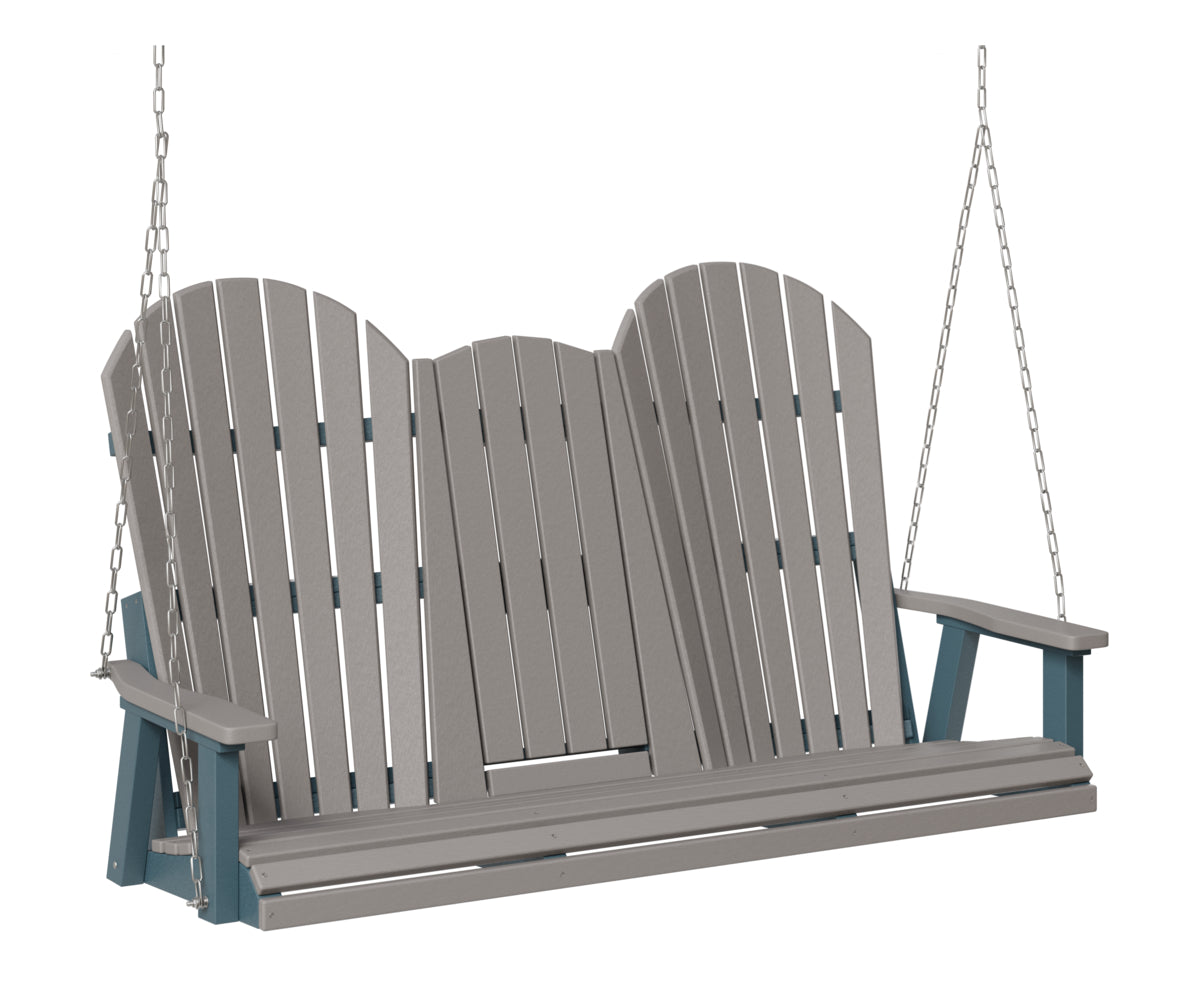 Comfo-Back Three Seat Swing w/Console (Zinc Chains)