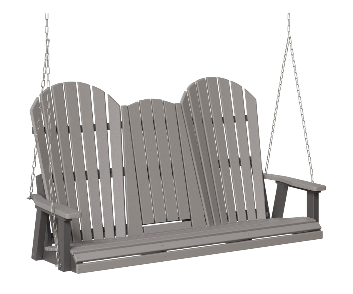 Comfo-Back Three Seat Swing w/Console (Zinc Chains)