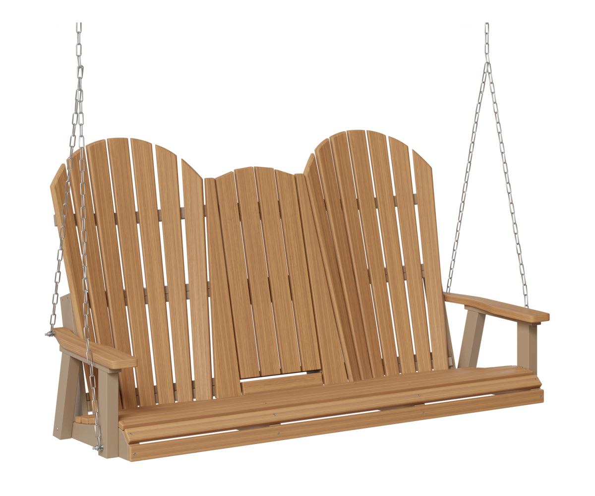 Comfo-Back Three Seat Swing w/Console (Stainless Chains)