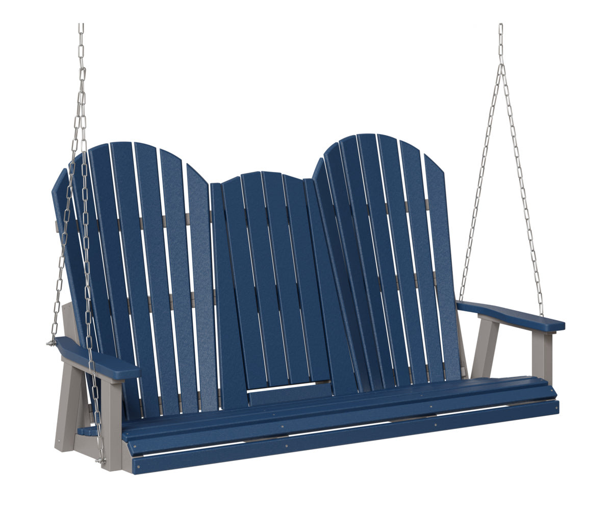 Comfo-Back Three Seat Swing w/Console (Stainless Chains)