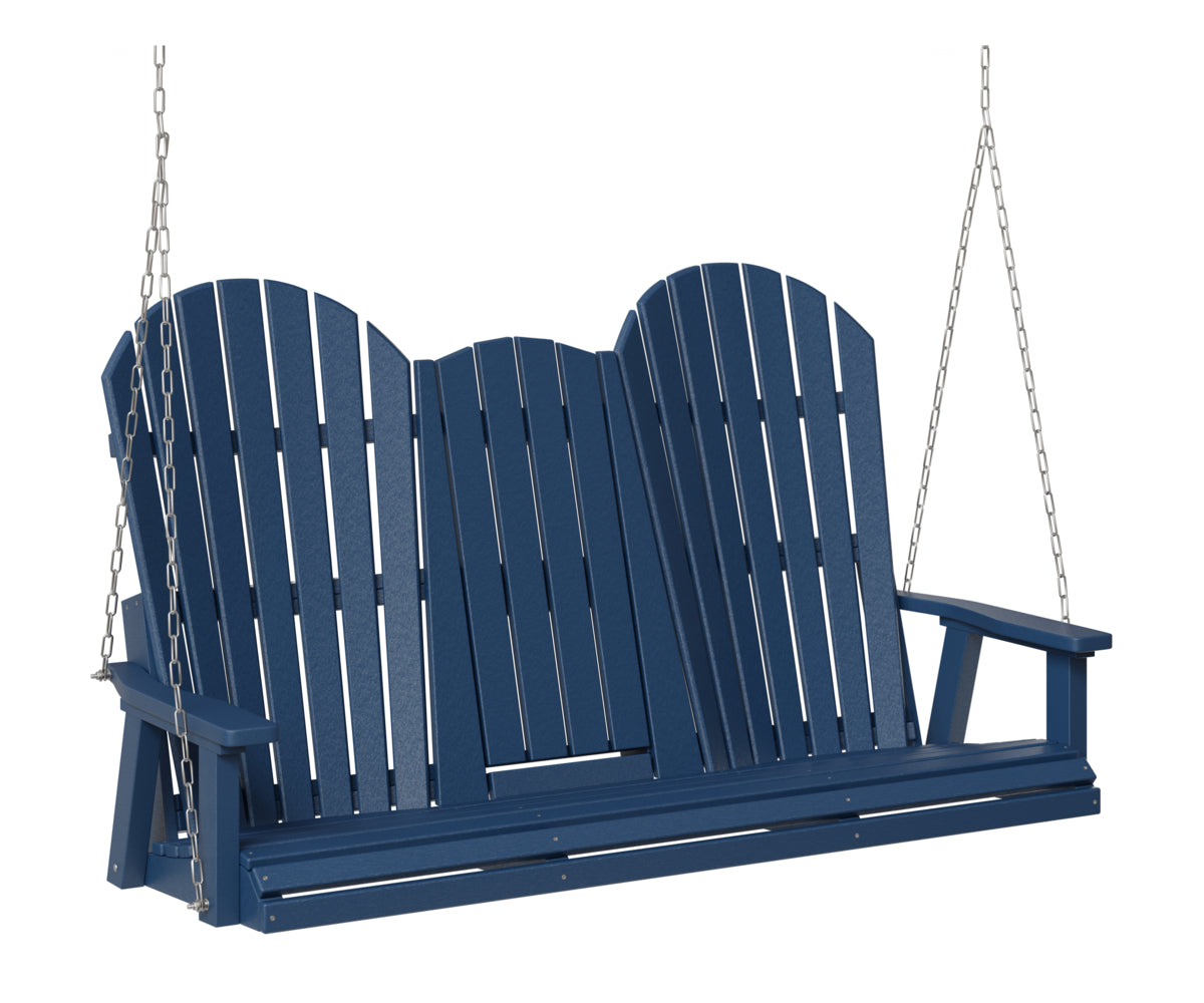 Comfo-Back Three Seat Swing w/Console (Stainless Chains)