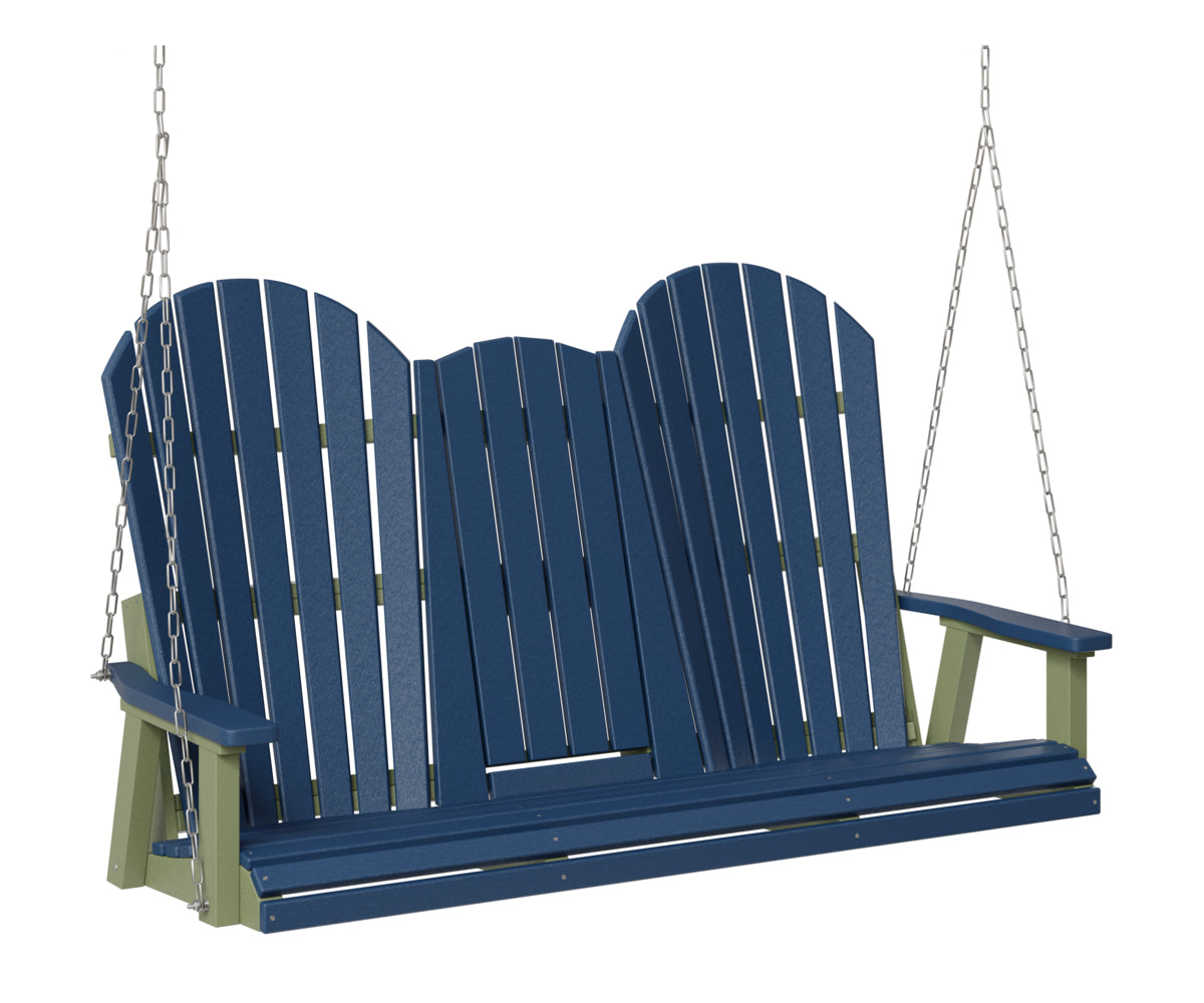 Comfo-Back Three Seat Swing w/Console (Stainless Chains)