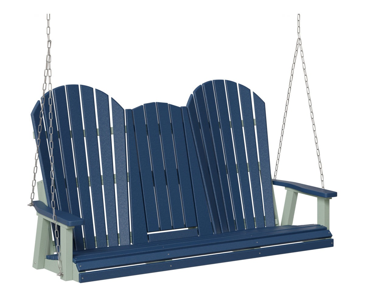 Comfo-Back Three Seat Swing w/Console (Stainless Chains)