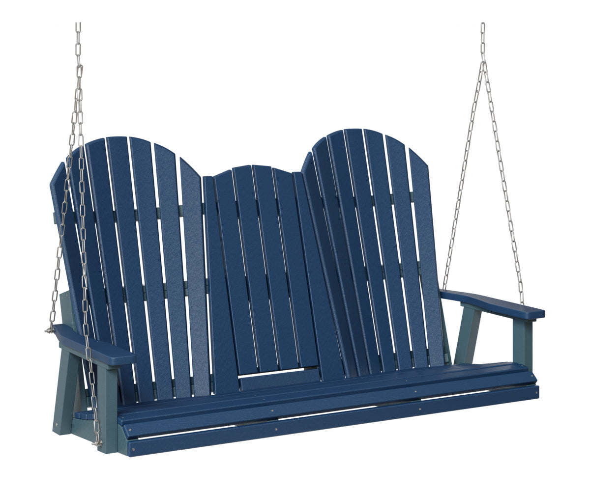 Comfo-Back Three Seat Swing w/Console (Stainless Chains)