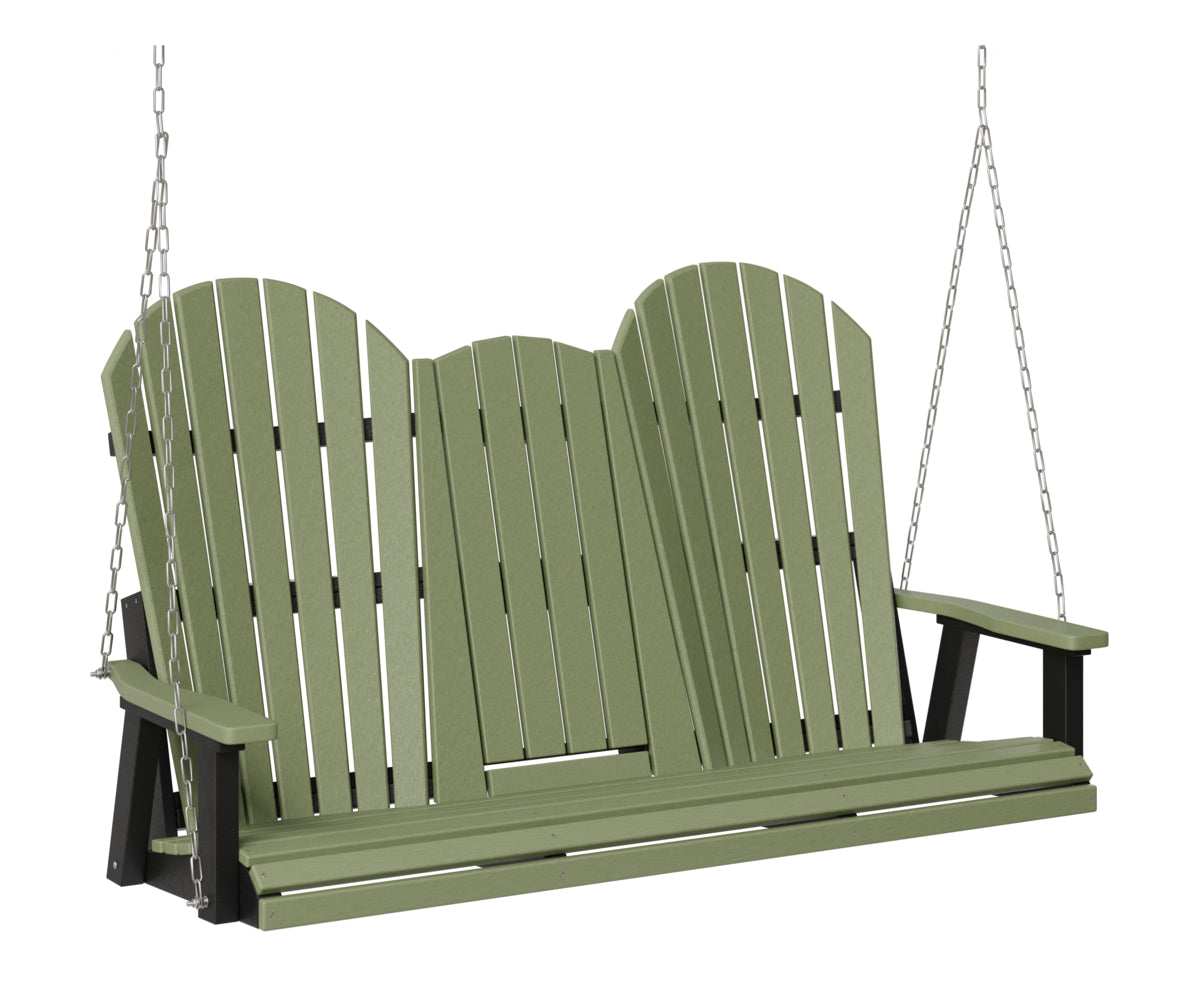 Comfo-Back Three Seat Swing w/Console (Zinc Chains)