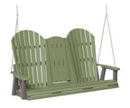Comfo-Back Three Seat Swing w/Console (Zinc Chains)