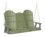 Comfo-Back Three Seat Swing w/Console (Zinc Chains)