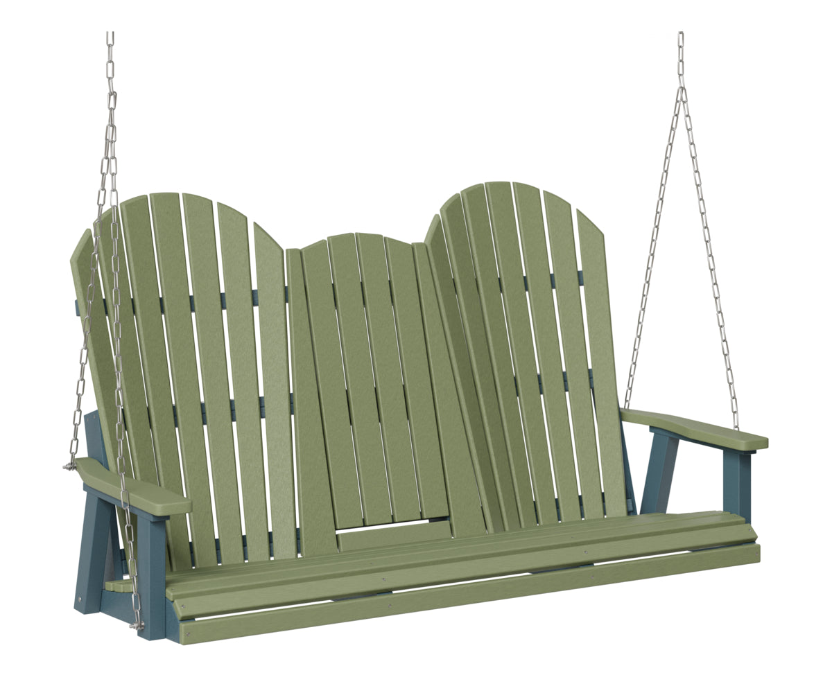 Comfo-Back Three Seat Swing w/Console (Stainless Chains)