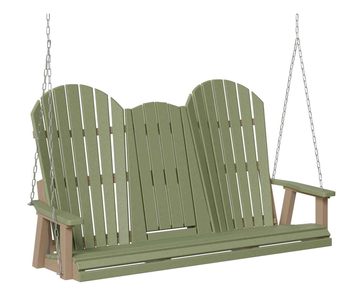 Comfo-Back Three Seat Swing w/Console (Zinc Chains)