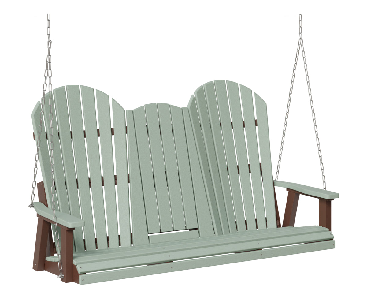 Comfo-Back Three Seat Swing w/Console (Stainless Chains)