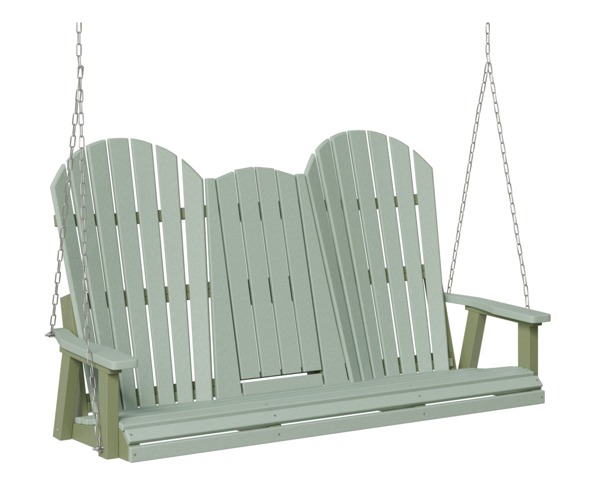 Comfo-Back Three Seat Swing w/Console (Zinc Chains)