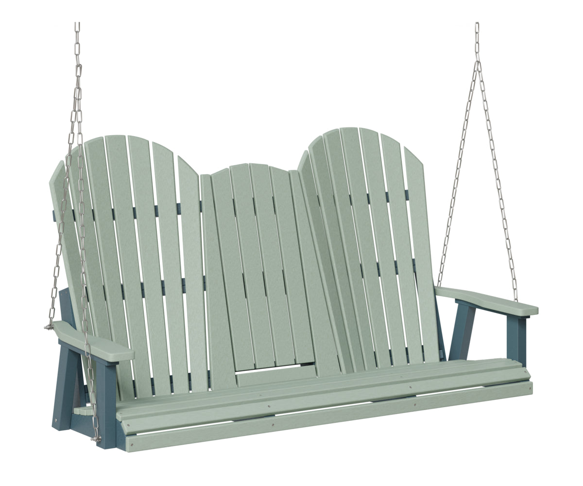 Comfo-Back Three Seat Swing w/Console (Zinc Chains)