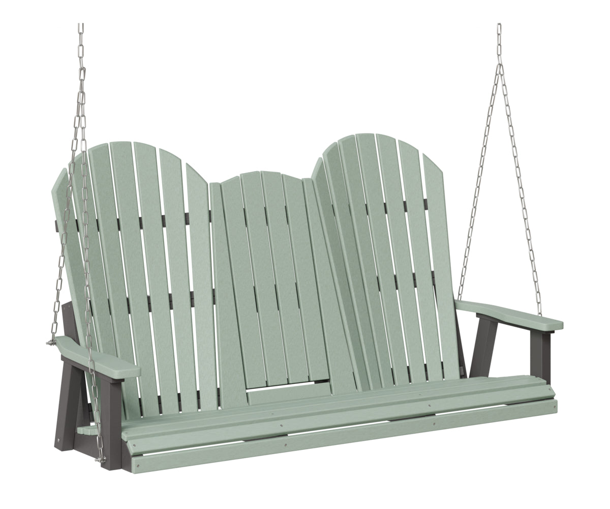 Comfo-Back Three Seat Swing w/Console (Zinc Chains)