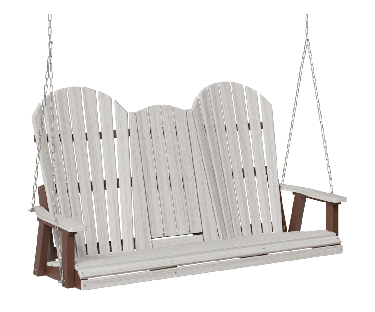 Comfo-Back Three Seat Swing w/Console (Zinc Chains)