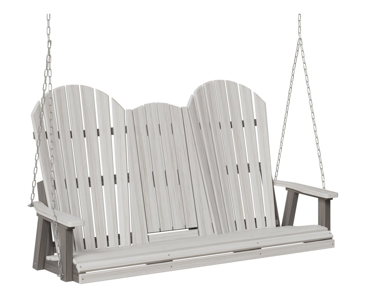 Comfo-Back Three Seat Swing w/Console (Zinc Chains)