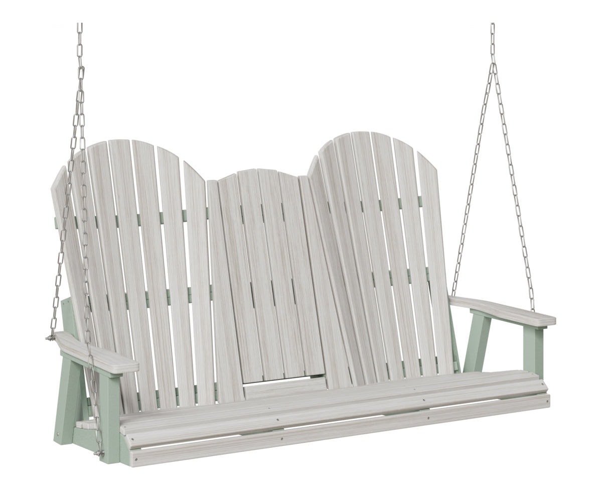 Comfo-Back Three Seat Swing w/Console (Zinc Chains)