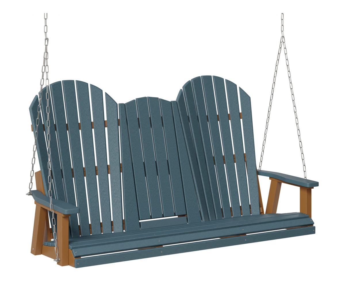 Comfo-Back Three Seat Swing w/Console (Zinc Chains)