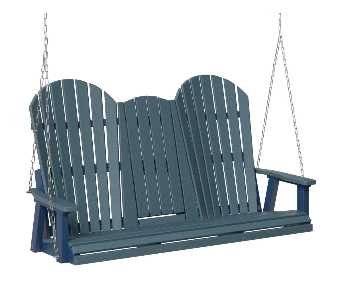 Comfo-Back Three Seat Swing w/Console (Stainless Chains)