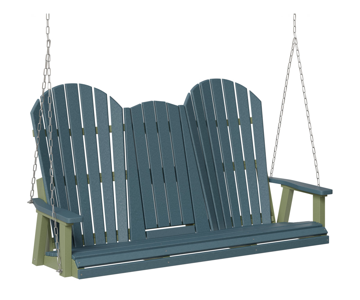 Comfo-Back Three Seat Swing w/Console (Zinc Chains)